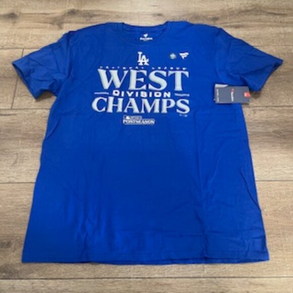 NEW LA Dodgers‎ Baseball T-shirt MLB Adult Size XL Fanatics - Picture 1 of 5